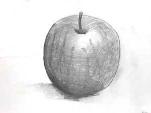 りんごのデッサン | 麻布アトリエブログ